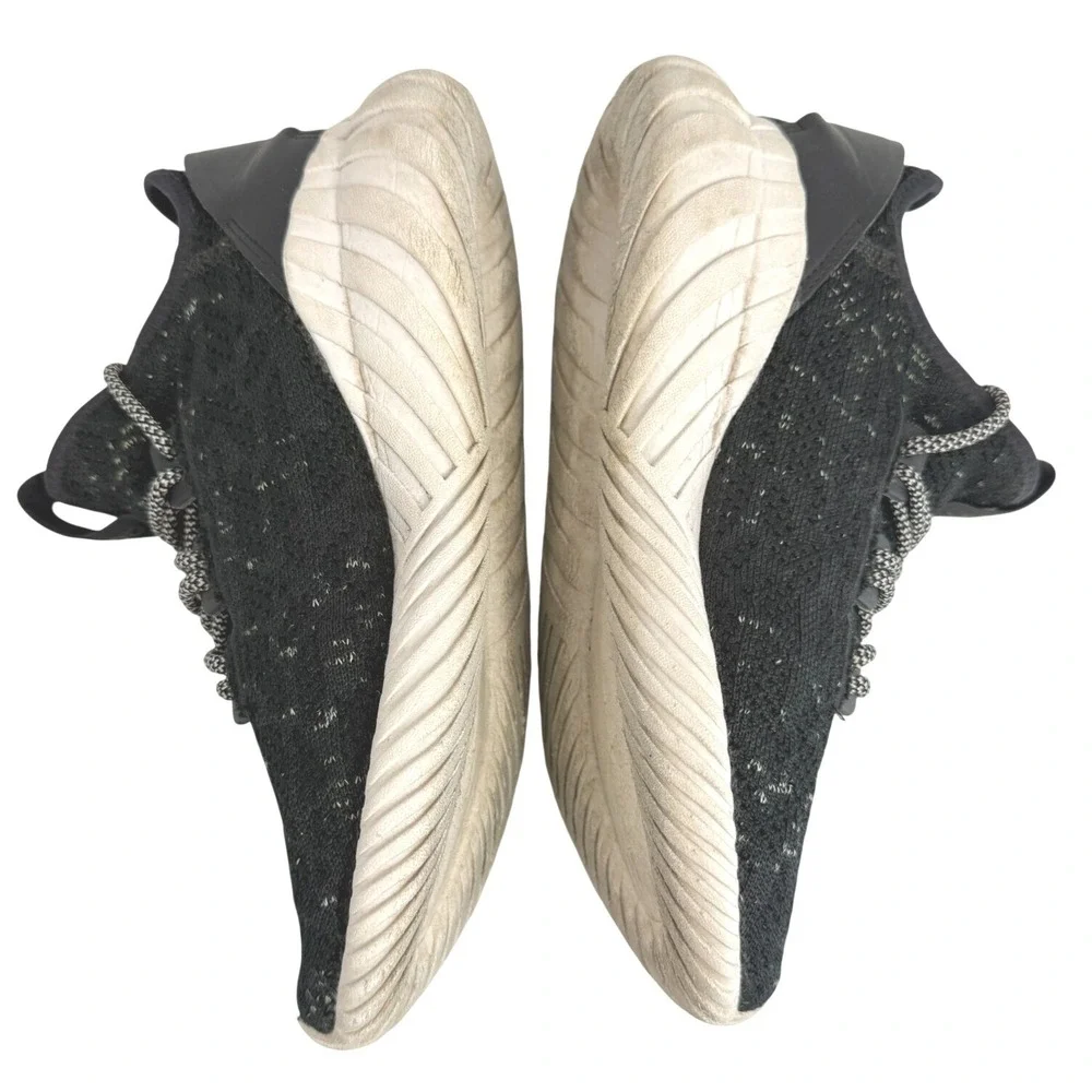 Adidas Tubular‎ Primeknit Black White Running Shoes Sneakers Mens 6.5 Womens 8